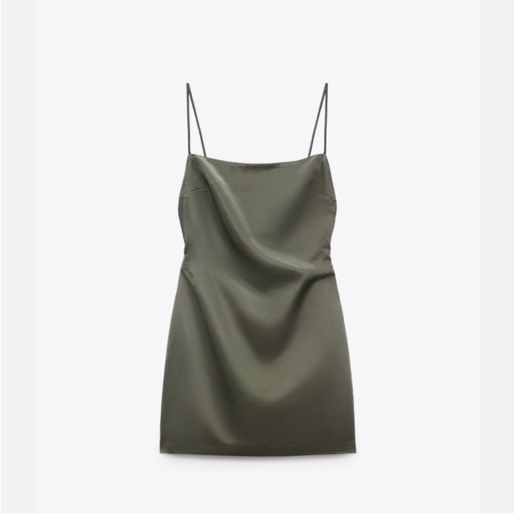 Zara Open back mini dress